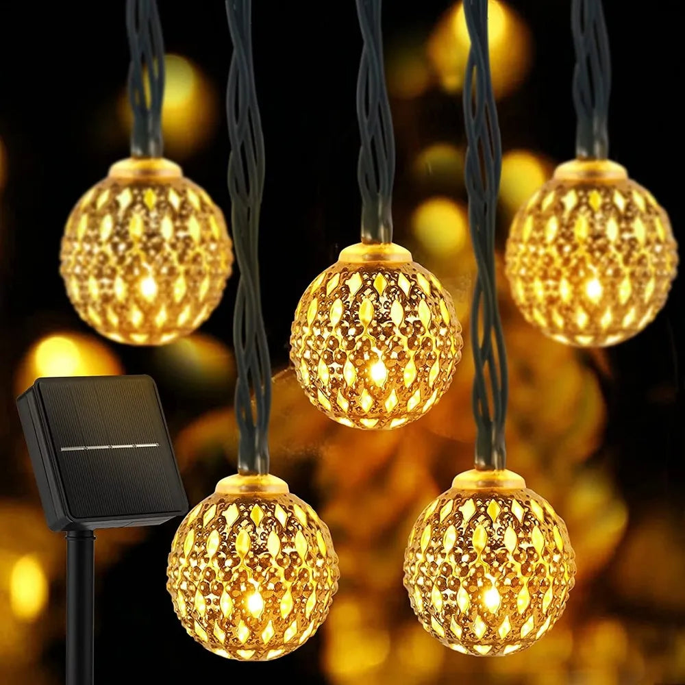 Moroccan Ball String Lights