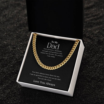 To My Dad | Cuban Link Chain