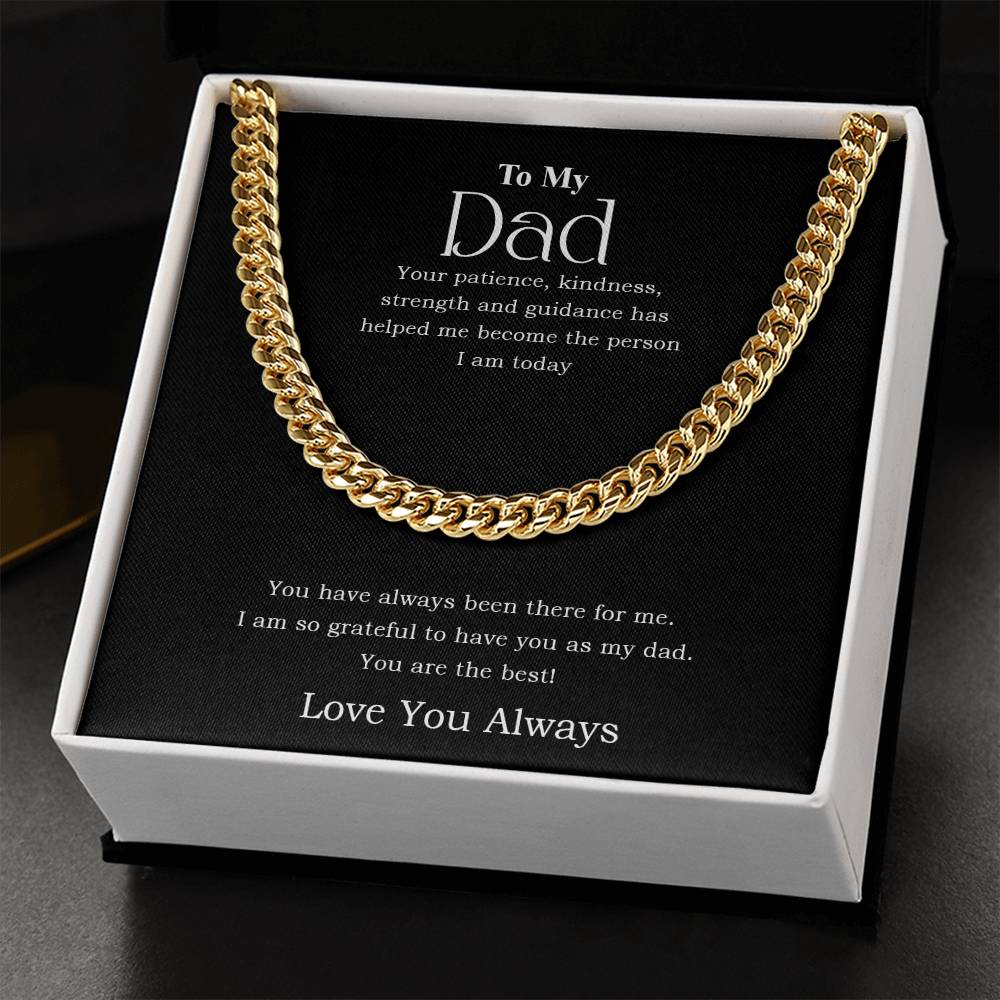 To My Dad | Cuban Link Chain