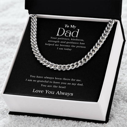 To My Dad | Cuban Link Chain