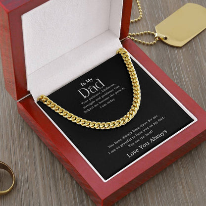 To My Dad | Cuban Link Chain