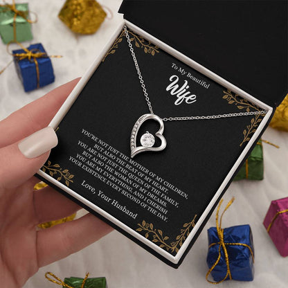 To My Beautiful Wife | Forever Love Necklace