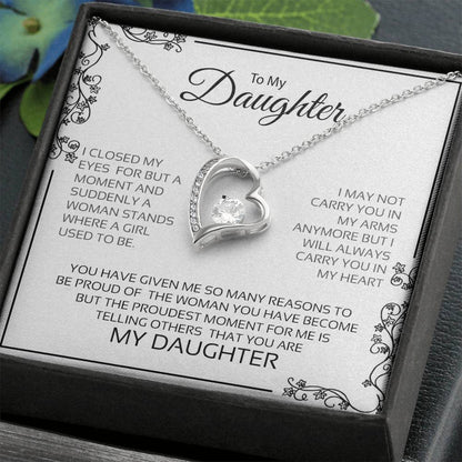 To My Daughter | Forever Love Necklace