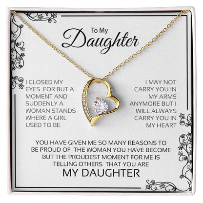 To My Daughter | Forever Love Necklace